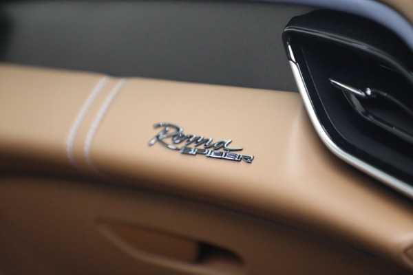 Used 2025 Ferrari Roma Spider for sale $309,900 at Bentley Greenwich in Greenwich CT 06830 26