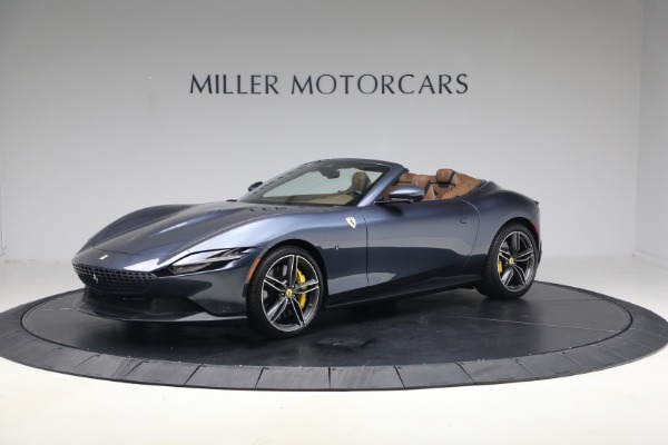 Used 2025 Ferrari Roma Spider for sale $309,900 at Bentley Greenwich in Greenwich CT 06830 3