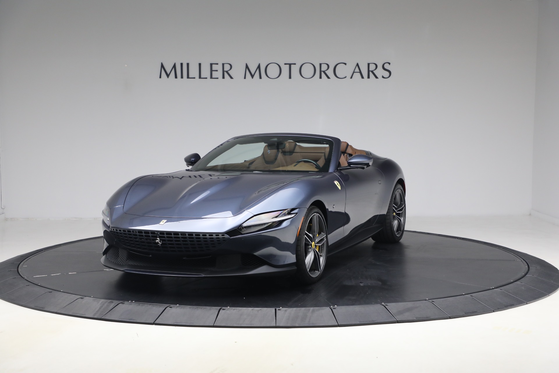 Used 2025 Ferrari Roma Spider for sale $309,900 at Bentley Greenwich in Greenwich CT 06830 1