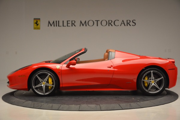 Used 2014 Ferrari 458 Spider for sale Sold at Bentley Greenwich in Greenwich CT 06830 3