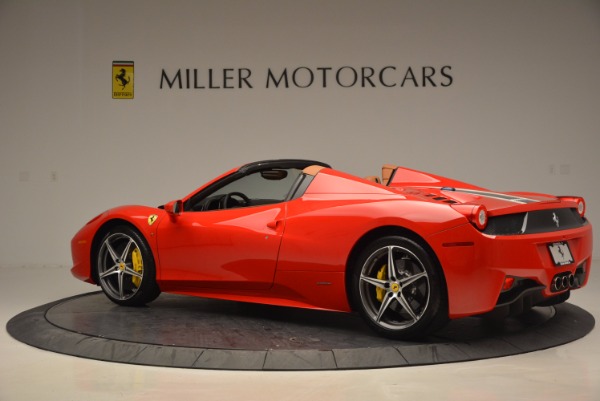 Used 2014 Ferrari 458 Spider for sale Sold at Bentley Greenwich in Greenwich CT 06830 4