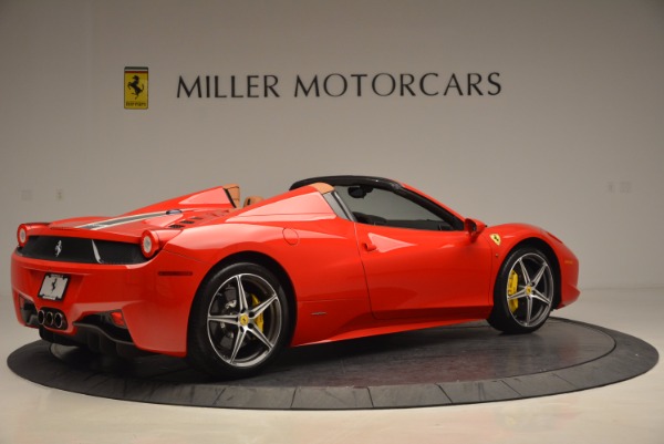 Used 2014 Ferrari 458 Spider for sale Sold at Bentley Greenwich in Greenwich CT 06830 8