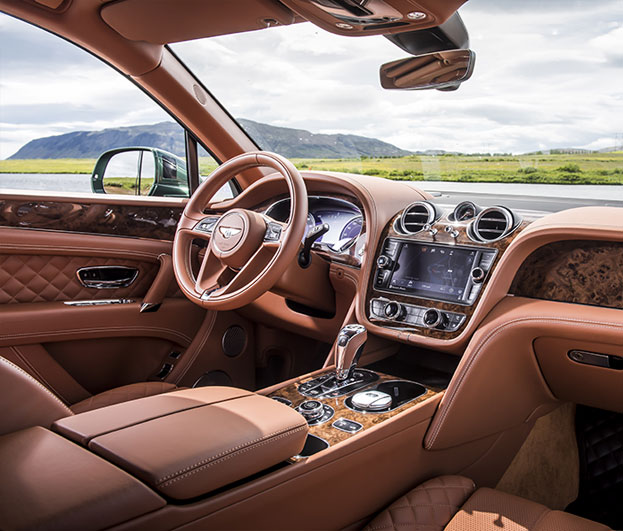 bentley bentayga interior