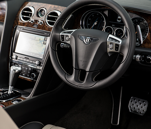 bentley continental gt interior