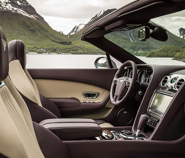 Bentley Continent GT V8 Convertible Interior